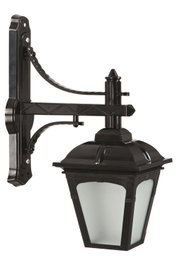 Opviq Lámpara de Pared Exterior Negra BAP-68185-BSY-M2